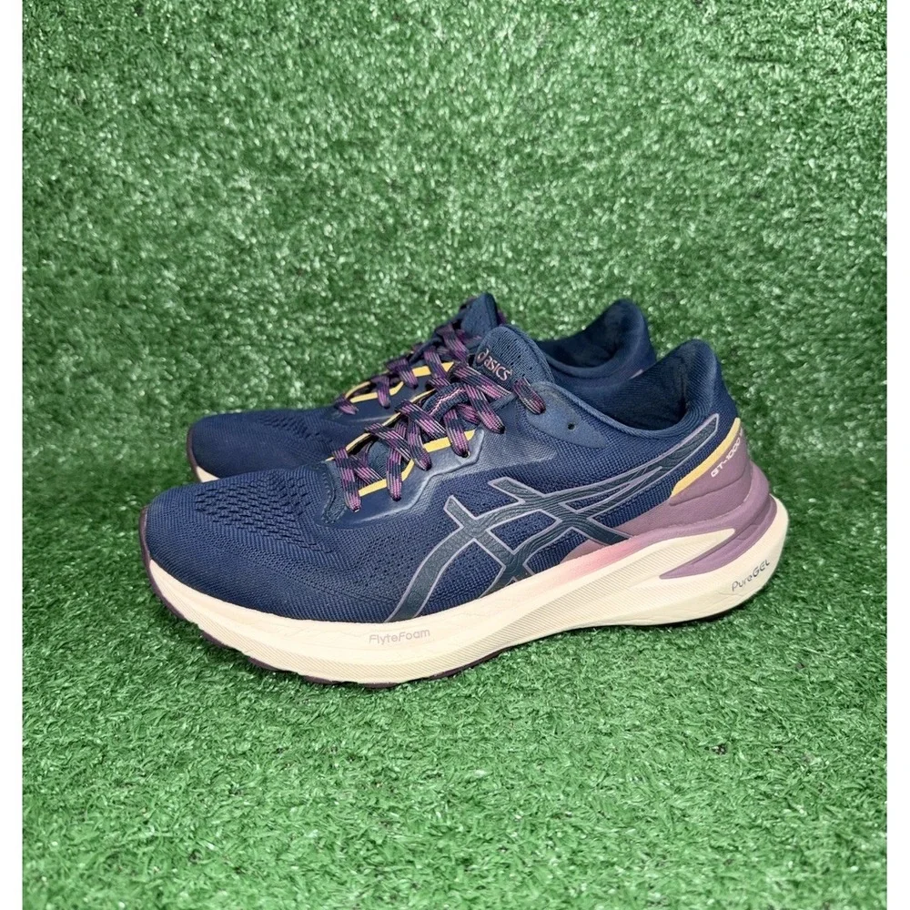 ASICS GT-1000 13‎ Womens Size 6.5 Blue Pink Gym Running Shoes Athletic Sneakers
